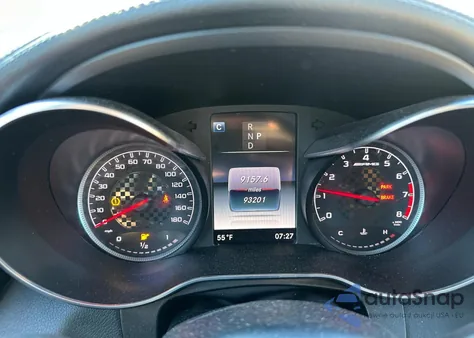 2018 Mercedes-Benz Glc 43 4Matic Amg из США, поврежденный, VIN WDC0G6EB2JF421431